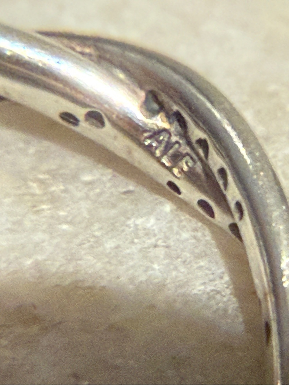 Pandora Silver Twisted Ring - Picture 7 of 7